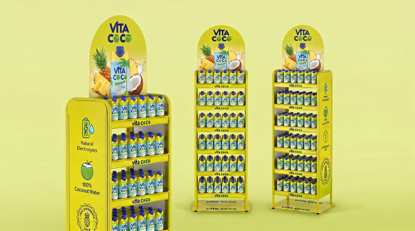 Summer Pineapple Floor Display Kit